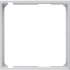 HAGER BOCCHIOTTI - Anello intermedio per mascherina centrale Berker B.7 alu opaco, verniciato