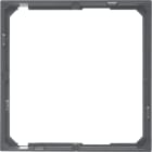 HAGER BOCCHIOTTI - Anello intermedio per mascherina centrale Berker B.3/B.7 antracite opaco