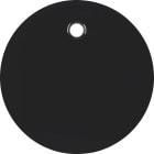 HAGER BOCCHIOTTI - Pezzo centrale per interruttore/pulsante a tirante Berker R.1/R.3 nero lucido