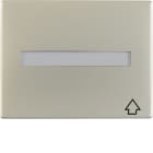 HAGER BOCCHIOTTI - Anello intermedio + coperch x masch./pezzo c.le 50 x 50 mm K.5 acc.inox met.op