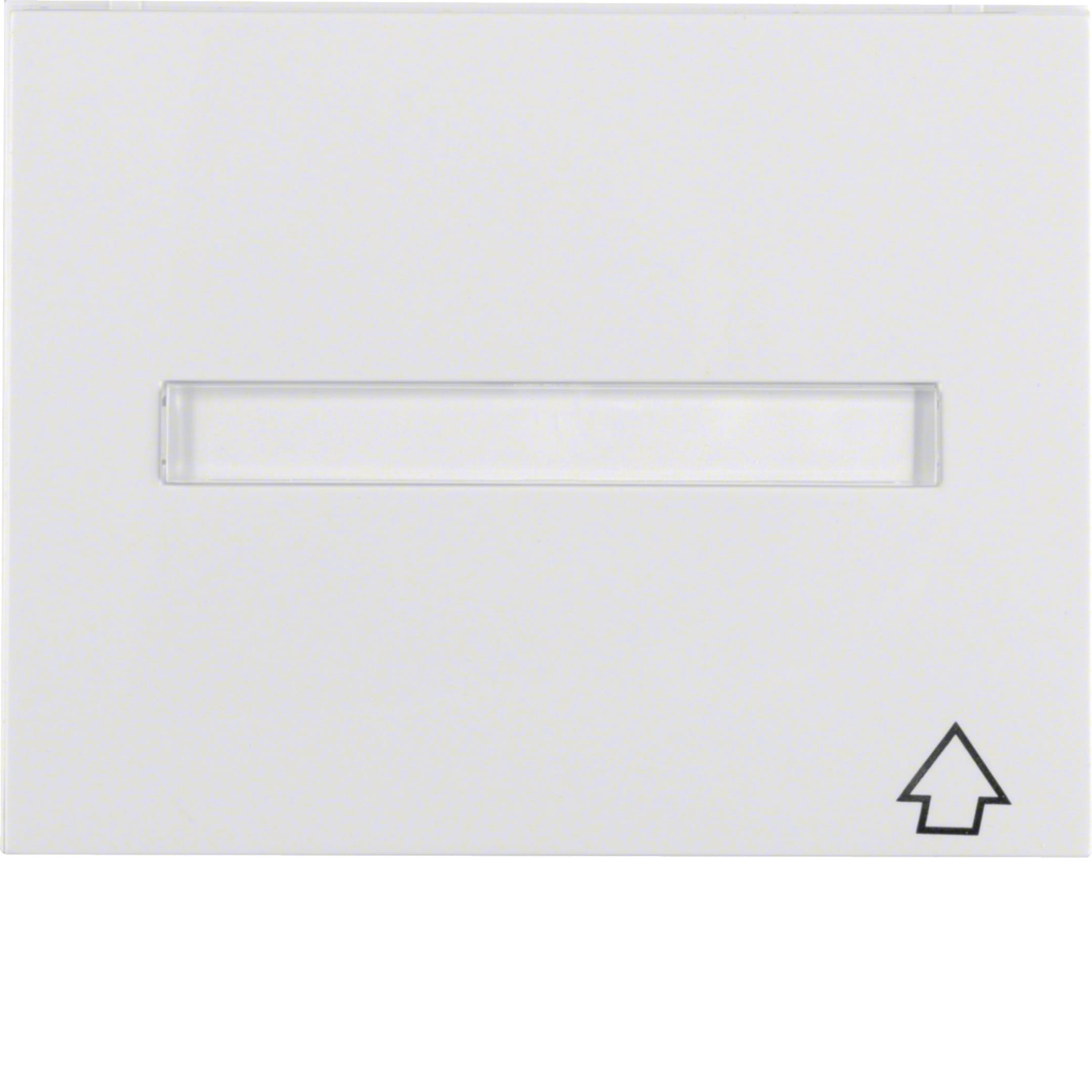 HAGER BOCCHIOTTI - Anello intermedio + coperch x masch./pezzo c.le 50 x 50 mm K.1 bianco pol. Luc.