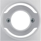 HAGER BOCCHIOTTI - Pezzo centrale per spia luminosa E14 Berker B.7 alu opaco, verniciato