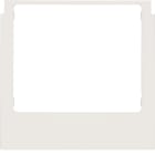 HAGER BOCCHIOTTI - Cornice design angolare accessorio bianco polare opaco