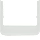 HAGER BOCCHIOTTI - Cornice design rotonda accessorio vetro bianco polare