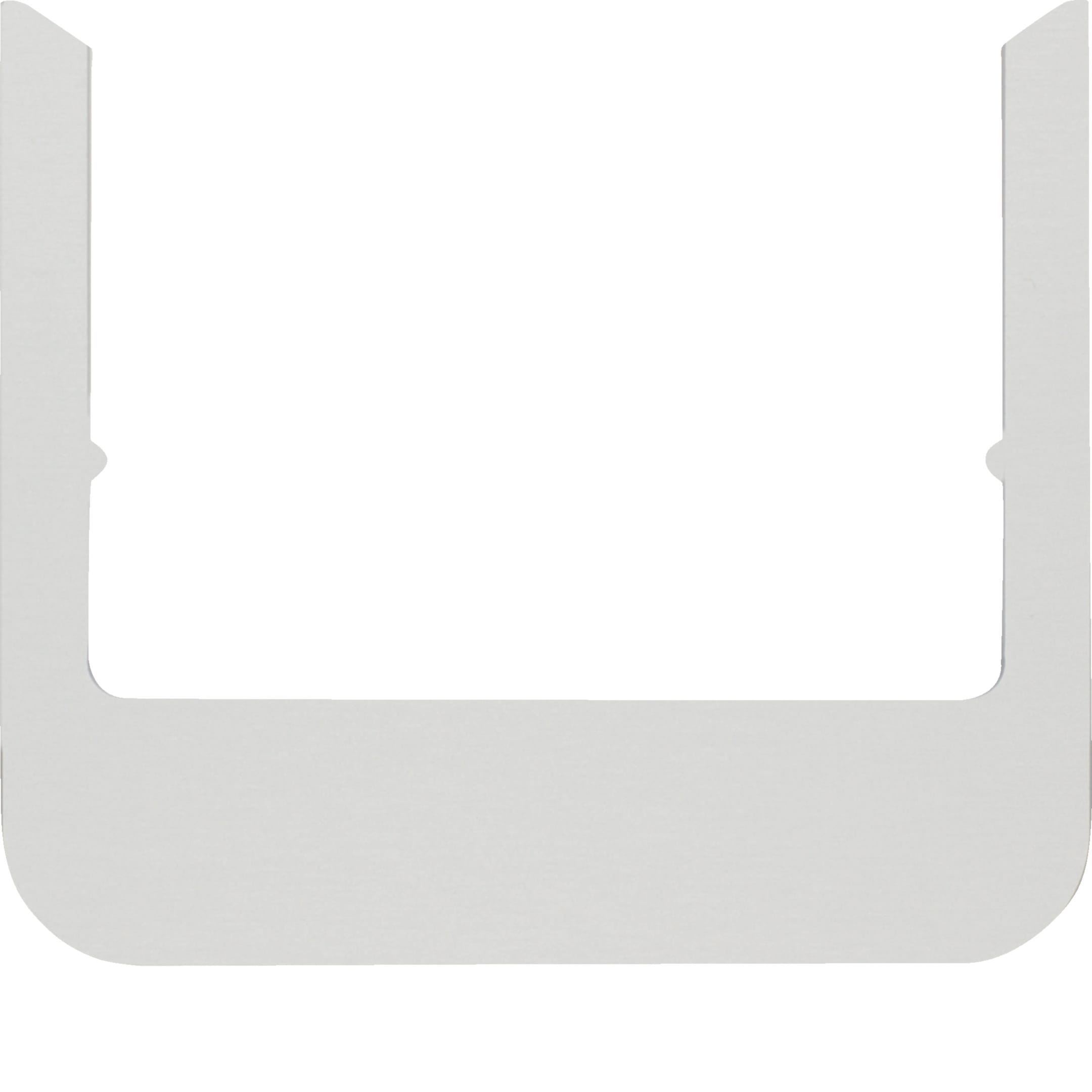 HAGER BOCCHIOTTI - Cornice design rotonda accessorio alu, alluminio anodizzato