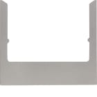 HAGER BOCCHIOTTI - Cornice design angolare accessorio acciaio inox, metallo opaco