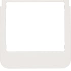 HAGER BOCCHIOTTI - Cornice design rotonda accessorio bianco polare opaco