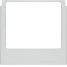 HAGER BOCCHIOTTI - Cornice design angolare accessorio alu opaco, verniciato