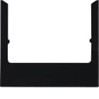 HAGER BOCCHIOTTI - Cornice design angolare accessorio vetro nero