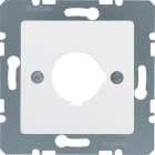 HAGER BOCCHIOTTI - MASCH.C.LE + FORO Ø 225 MM BI.POP./VELL.