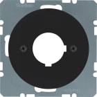 HAGER BOCCHIOTTI - P.ZO C.LE + FORO Ø 22,5 MM R1/R3 NERO