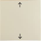 HAGER BOCCHIOTTI - Bilanciere con serigrafia frecce Berker S.1 bianco lucido