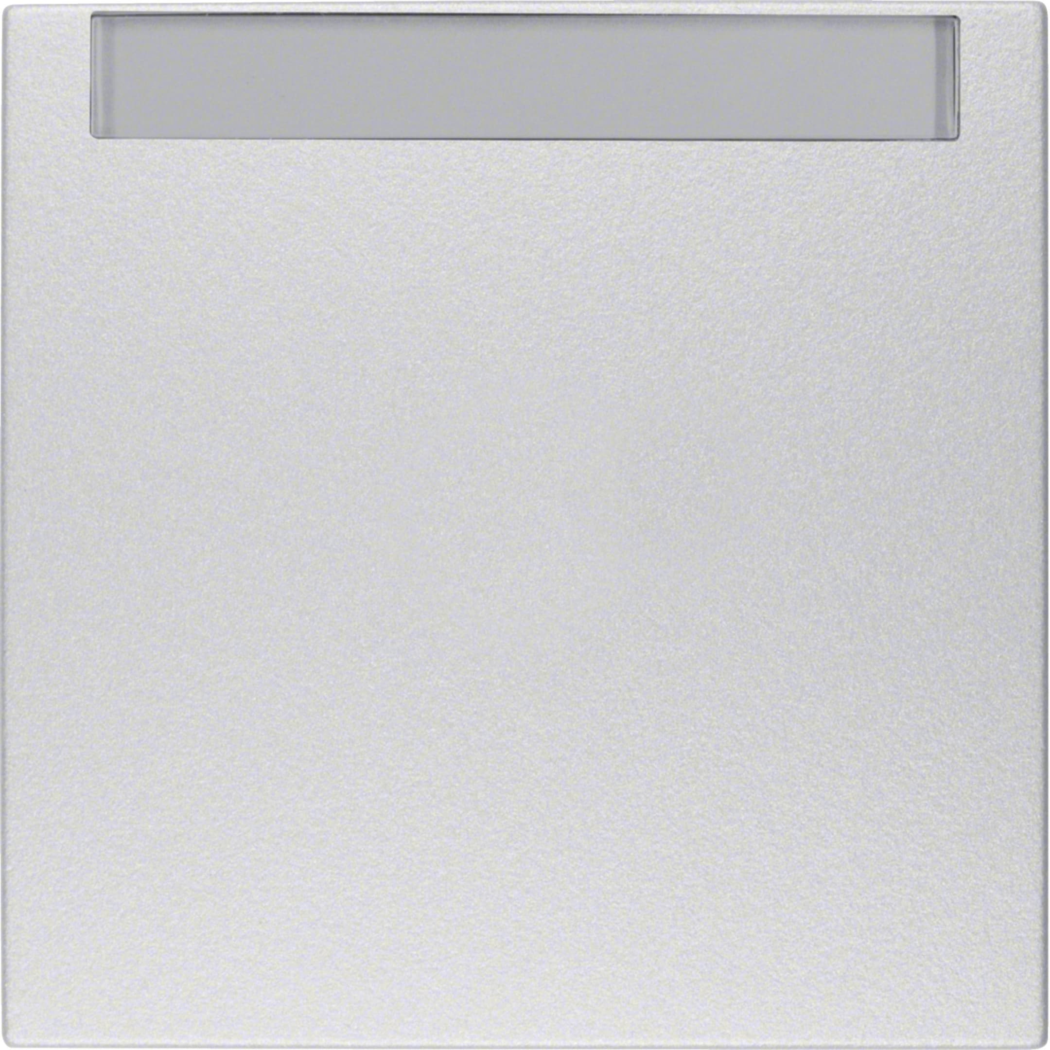 HAGER BOCCHIOTTI - Bilanciere con etichetta Berker B.7 alu opaco, verniciato