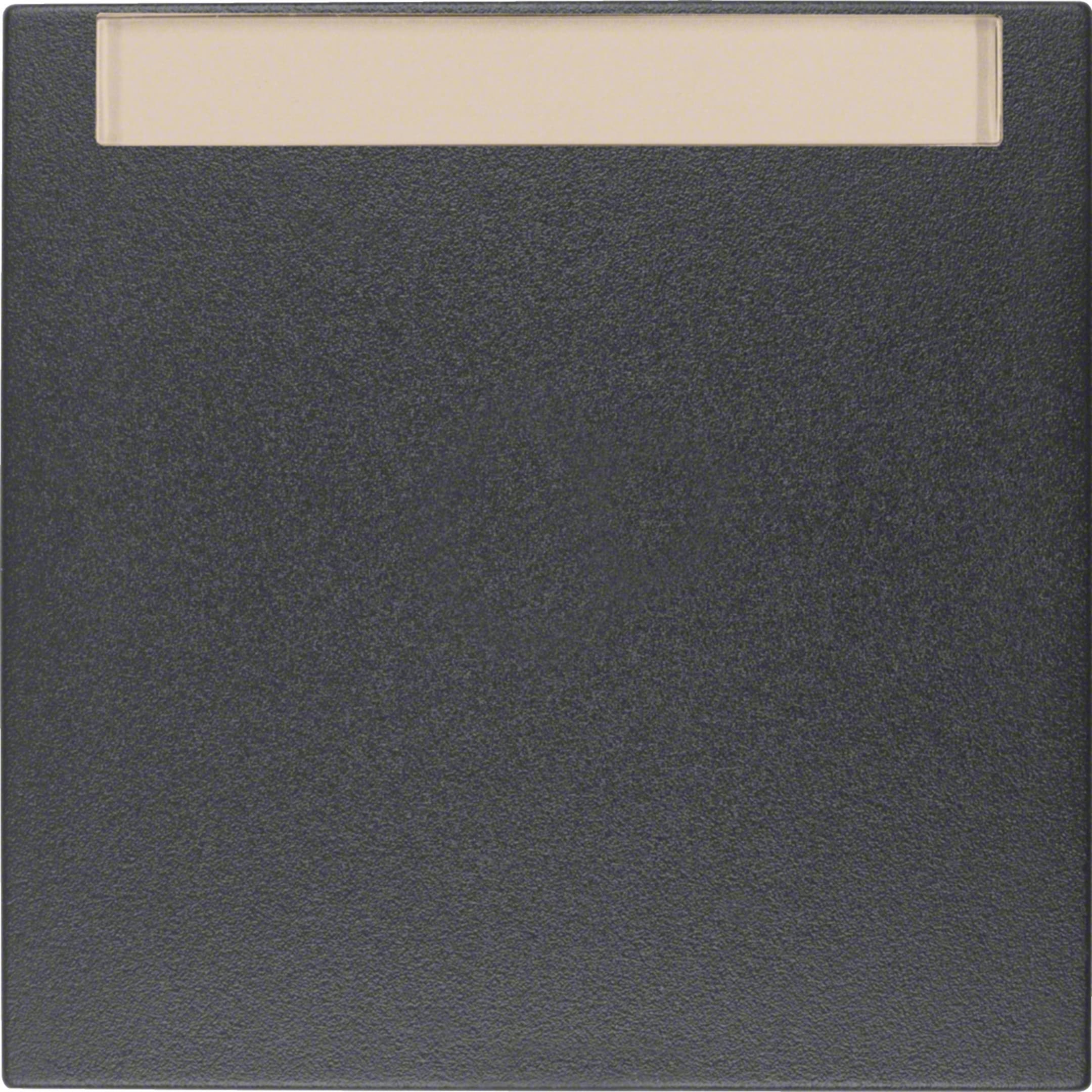 HAGER BOCCHIOTTI - Bilanciere con etichetta Berker B.3/B.7 antracite opaco