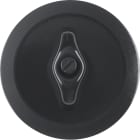 HAGER BOCCHIOTTI - Pezzo centrale con traversino Serie 1930 nero lucido