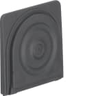 HAGER BOCCHIOTTI - Invito cavo e tubo Berker W.1 grigio opaco