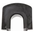 HAGER BOCCHIOTTI - Connettore per combinazioni multiple a parete nero