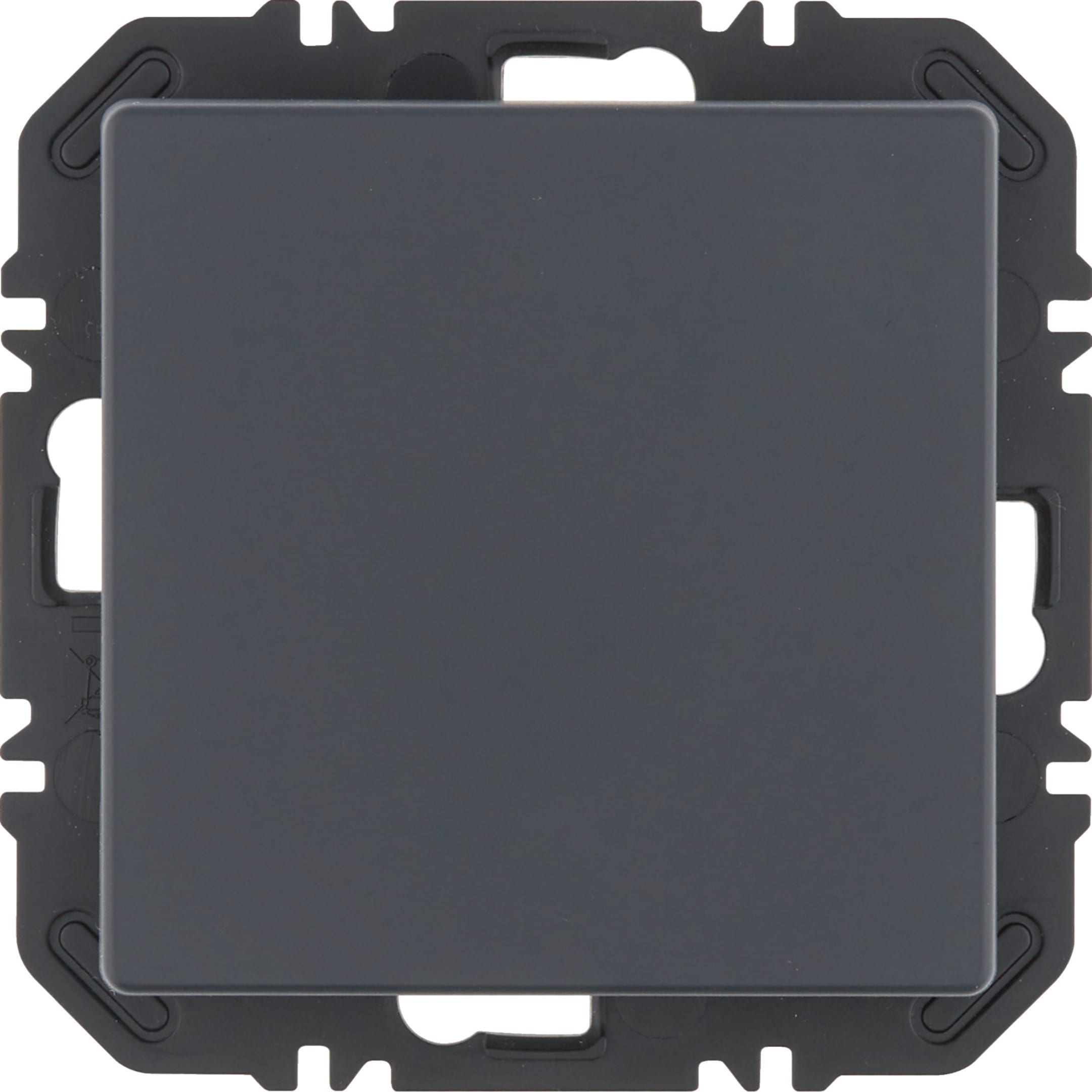 HAGER BOCCHIOTTI - Modulo EnOcean con bilanciere , Q.x verniciato velluto antracite