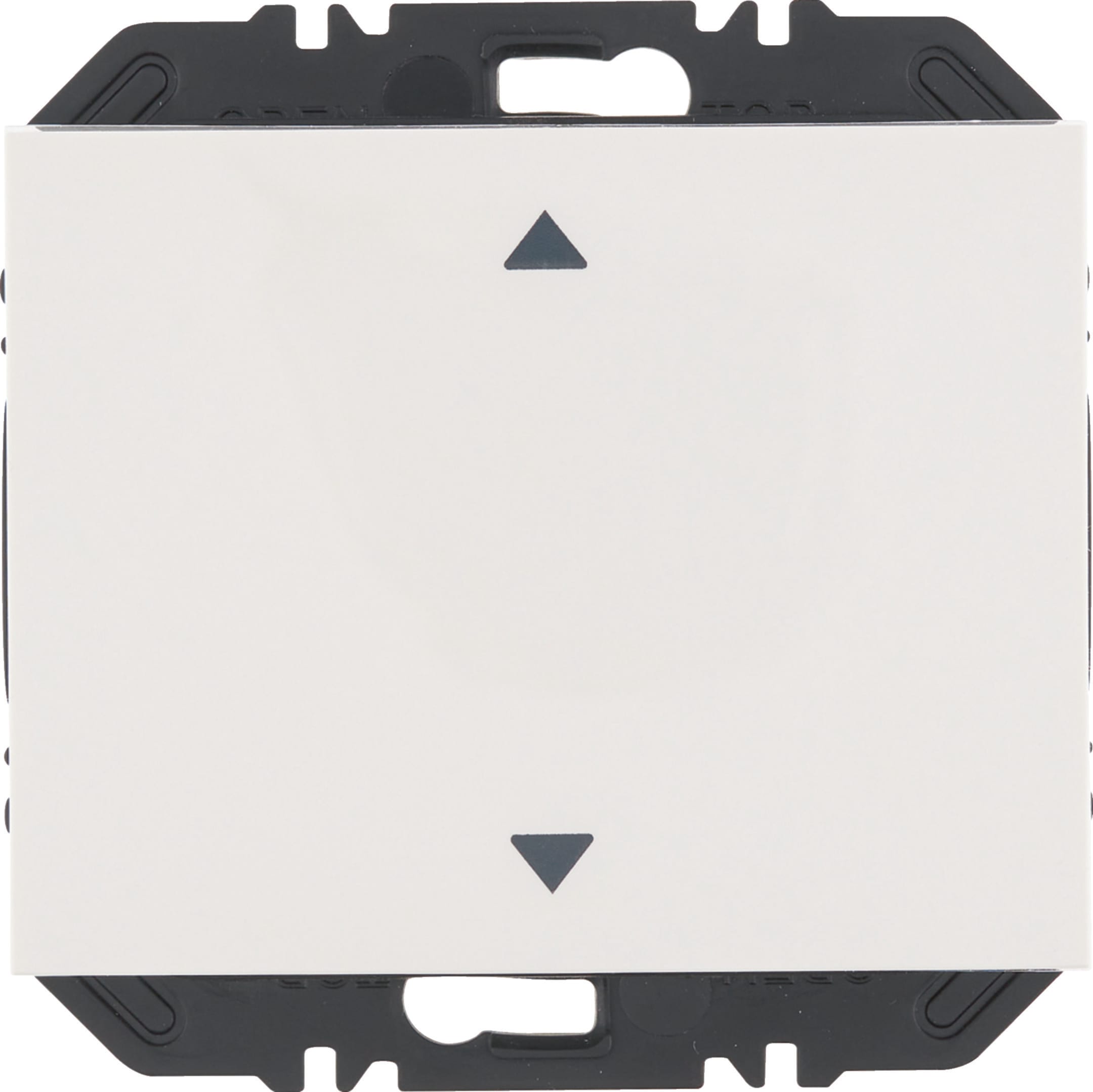 HAGER BOCCHIOTTI - Modulo EnOcean con bilanciere con simbolo frecce, K.x bianco polare