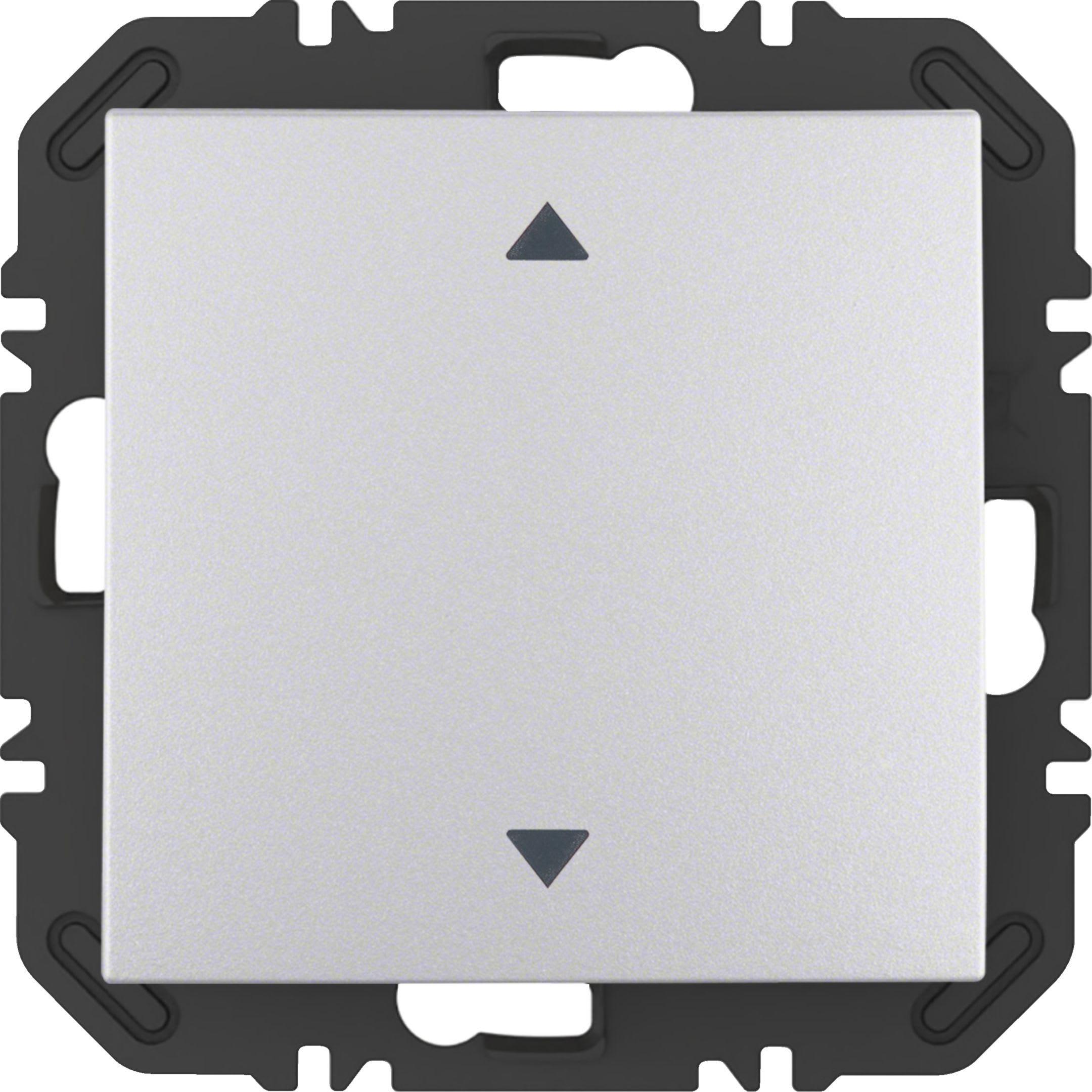 HAGER BOCCHIOTTI - Modulo EnOcean con bilanciere  con simbolo frecce, S.1/B.x allum. vern. opaco