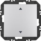 HAGER BOCCHIOTTI - Modulo EnOcean con bilanciere con simbolo frecce, S.1/B.x allum. vern. opaco