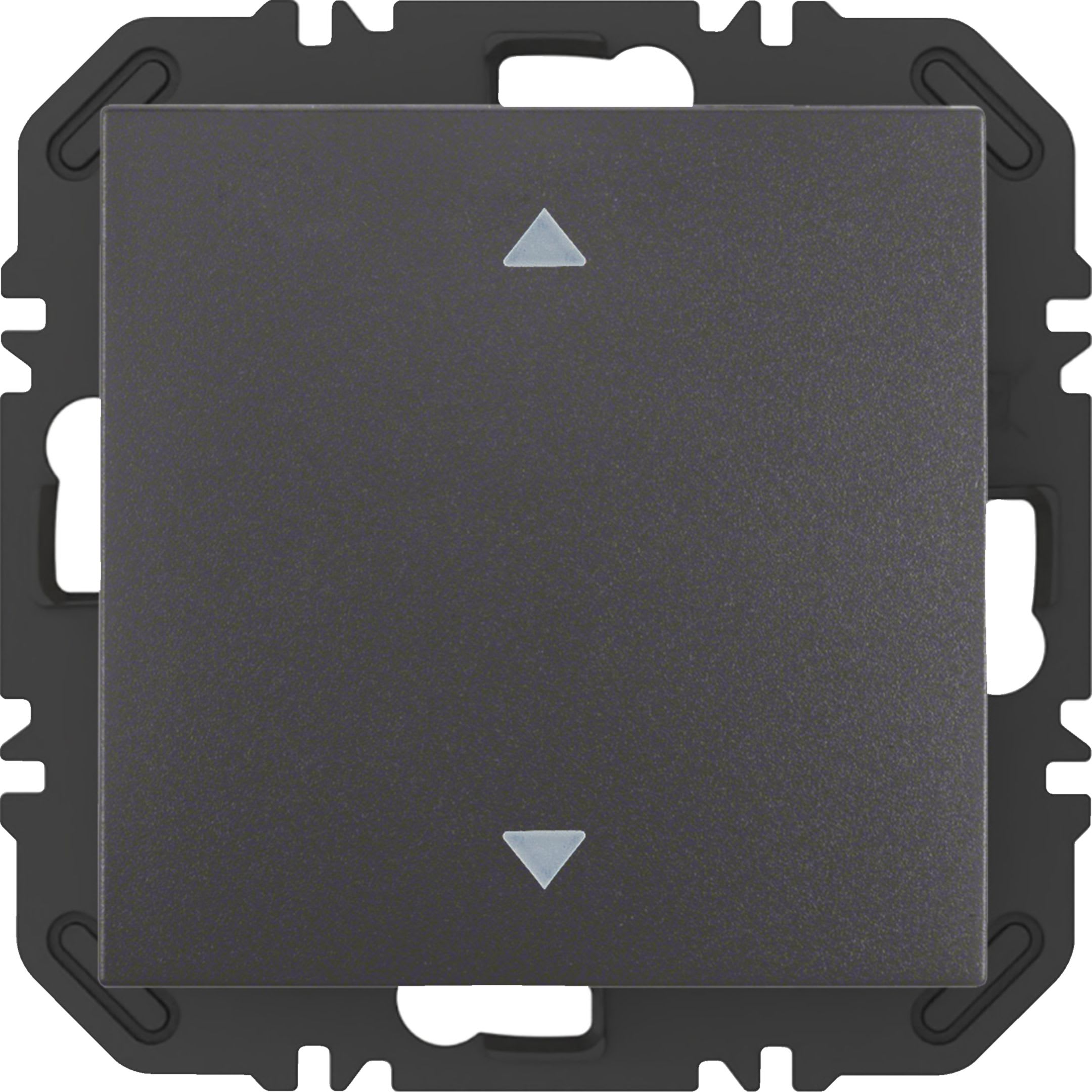 HAGER BOCCHIOTTI - Modulo EnOcean con bilanciere con simbolo frecce, S.1/B.x antracite opaco