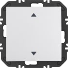 HAGER BOCCHIOTTI - Modulo EnOcean con bilanciere con simbolo frecce, S.1/B.x bianco polare