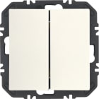 HAGER BOCCHIOTTI - Pulsanti Friends of Hue 2 IN, p.1, bianco polare opaco