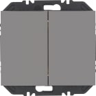 HAGER BOCCHIOTTI - Pulsanti Friends of Hue 2 IN,K.5, acciaio inox