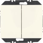 HAGER BOCCHIOTTI - Pulsanti Friends of Hue 2 IN, K.1 bianco polare lucido