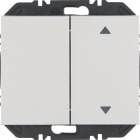 HAGER BOCCHIOTTI - Modulo EnOcean con bilanciere doppio con frecce a lato, K.x allum. vern. opaco