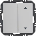 HAGER BOCCHIOTTI - Modulo EnOcean con bilanc, doppio con frecce a lato, S.1/B.x bianco polare