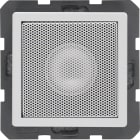 HAGER BOCCHIOTTI - Altoparlante Berker Q.1/Q.3 bianco polare velluto