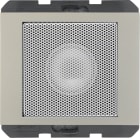 HAGER BOCCHIOTTI - Altoparlante Berker K.5 acciaio inox opaco, verniciato