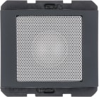 HAGER BOCCHIOTTI - Altoparlante Berker K.1 antracite opaco, verniciato