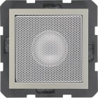 HAGER BOCCHIOTTI - Altoparlante Berker S.1/B.3/B.7 acciaio inox opaco, verniciato