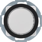 HAGER BOCCHIOTTI - Segnale luminoso a LED, illuminazione rossa/verde Berker R.1/R.3 nero lucido