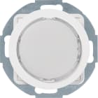 HAGER BOCCHIOTTI - Segnale luminoso a LED, illuminazione rossa/verde R.1/R.3 bianco polare lucido