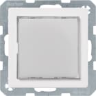 HAGER BOCCHIOTTI - Segnale luminoso a LED, illuminazione rossa/verde Q.1/Q.3 bianco polare velluto