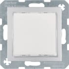 HAGER BOCCHIOTTI - Segnale luminoso a LED, illuminazione bianca Berker B.7 alu opaco, verniciato