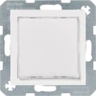 HAGER BOCCHIOTTI - Segnale luminoso a LED, illuminazione bianca S.1/B.3/B.7 bianco polare lucido