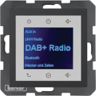 HAGER BOCCHIOTTI - Radio Touch DAB+ / Bluetooth, S.1/B.x antracite opaco