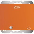 HAGER BOCCHIOTTI - Presa Schuko con coperchio, alta protezione contatti e LED, K.x, arancio gl.