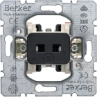 HAGER BOCCHIOTTI - Pulsante, contatto di apertura + contatto di chiusura x Hotel Card comando luci