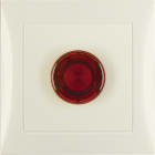 HAGER BOCCHIOTTI - Pulsante completo per luci scala Berker S.1 bianco lucido 2 A