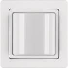 HAGER BOCCHIOTTI - Spia luminosa con cornice Berker Q.1 bianco polare velluto