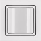 HAGER BOCCHIOTTI - Spia luminosa con cornice Berker Q.3 bianco polare velluto