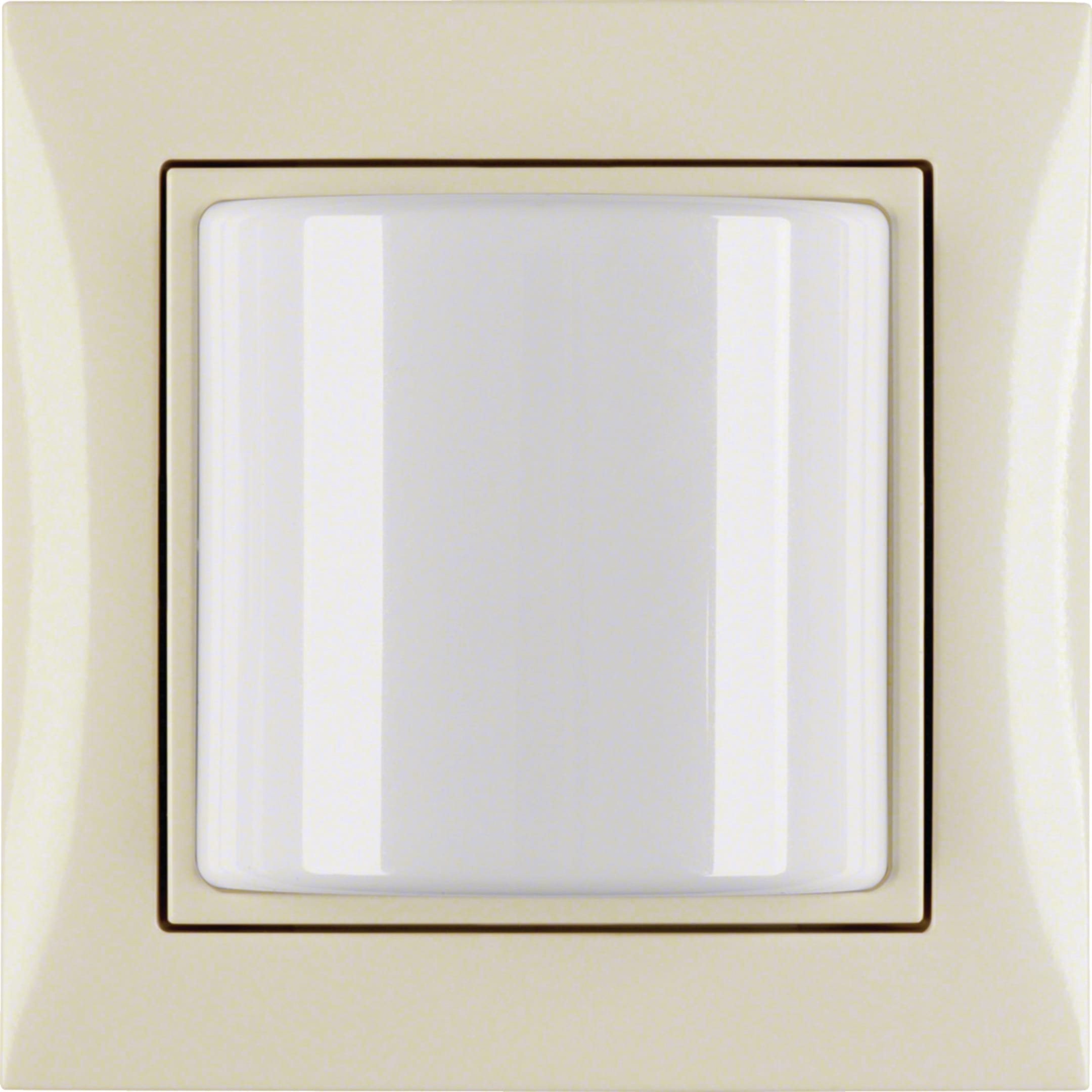 HAGER BOCCHIOTTI - Spia luminosa con cornice Berker S.1 bianco lucido