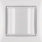 HAGER BOCCHIOTTI - Spia luminosa con cornice Berker S.1 bianco polare opaco