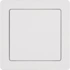 HAGER BOCCHIOTTI - Alimentatore con cornice Berker Q.1 bianco polare velluto